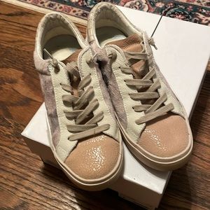 Dolce vita Zina Dunne metallic calf hair shoes